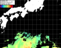ひまわり人工衛星:黒潮域,04:59JST,1時間合成画像