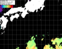 ひまわり人工衛星:黒潮域,10:59JST,1時間合成画像