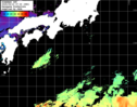 ひまわり人工衛星:黒潮域,16:59JST,1時間合成画像