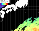 ひまわり人工衛星:黒潮域,05:59JST,1時間合成画像