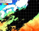NOAA人工衛星画像:黒潮域, 1日合成画像(2025/05/27UTC)