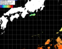ひまわり人工衛星:黒潮域,00:59JST,1時間合成画像