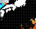 ひまわり人工衛星:黒潮域,15:59JST,1時間合成画像