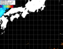 ひまわり人工衛星:黒潮域,20:59JST,1時間合成画像