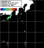 ひまわり人工衛星:神奈川県近海,00:59JST,1時間合成画像