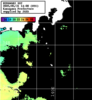 ひまわり人工衛星:神奈川県近海,23:59JST,1時間合成画像