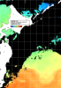 NOAA人工衛星画像:親潮域, 1日合成画像(2025/05/31UTC)