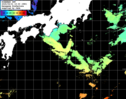 ひまわり人工衛星:黒潮域,00:59JST,1時間合成画像