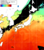 NOAA人工衛星画像:日本全域, 1日合成画像(2025/06/21UTC)