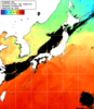 NOAA人工衛星画像:日本全域, 1日合成画像(2025/06/22UTC)