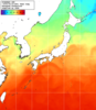 NOAA人工衛星画像:日本全域, 1週間合成画像(2025/06/16～2025/06/22UTC)