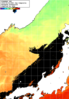 NOAA人工衛星画像:日本海, 1日合成画像(2025/06/22UTC)