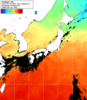 NOAA人工衛星画像:日本全域, 1日合成画像(2025/06/23UTC)