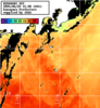 ひまわり人工衛星:神奈川県近海,00:59JST,1時間合成画像