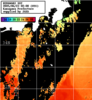 ひまわり人工衛星:神奈川県近海,11:59JST,1時間合成画像