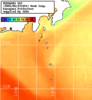NOAA人工衛星画像:神奈川県近海, 1週間合成画像(2025/06/17～2025/06/23UTC)