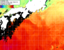 NOAA人工衛星画像:黒潮域, 1日合成画像(2025/06/23UTC)
