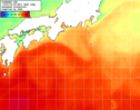 NOAA人工衛星画像:黒潮域, 1週間合成画像(2025/06/18～2025/06/24UTC)
