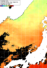 NOAA人工衛星画像:日本海, 1日合成画像(2025/06/24UTC)