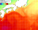 NOAA人工衛星画像:黒潮域, 1週間合成画像(2025/06/19～2025/06/25UTC)