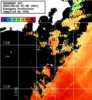 ひまわり人工衛星:神奈川県近海,16:59JST,1時間合成画像