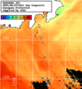 NOAA人工衛星画像:神奈川県近海, 1日合成画像(2025/06/27UTC)