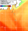 NOAA人工衛星画像:神奈川県近海, 1週間合成画像(2025/06/21～2025/06/27UTC)