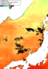 NOAA人工衛星画像:日本海, 1日合成画像(2025/06/27UTC)