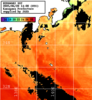 ひまわり人工衛星:神奈川県近海,23:59JST,1時間合成画像