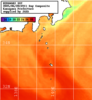 NOAA人工衛星画像:神奈川県近海, 1日合成画像(2025/06/28UTC)