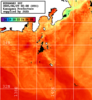 ひまわり人工衛星:神奈川県近海,11:59JST,1時間合成画像