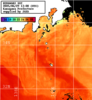 ひまわり人工衛星:神奈川県近海,22:59JST,1時間合成画像