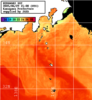 ひまわり人工衛星:神奈川県近海,00:59JST,1時間合成画像