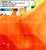 NOAA人工衛星画像:神奈川県近海, 1日合成画像(2025/06/30UTC)