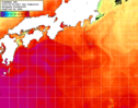 NOAA人工衛星画像:黒潮域, 1日合成画像(2025/06/30UTC)