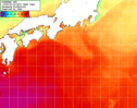 NOAA人工衛星画像:黒潮域, 1週間合成画像(2025/06/24～2025/06/30UTC)