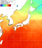 NOAA人工衛星画像:日本全域, 1週間合成画像(2025/06/25～2025/07/01UTC)