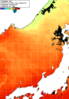 NOAA人工衛星画像:日本海, 1日合成画像(2025/07/01UTC)