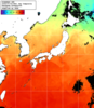 NOAA人工衛星画像:日本全域, 1日合成画像(2025/07/02UTC)