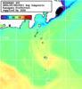 NOAA人工衛星画像:神奈川県近海, 1日合成画像(2025/07/02UTC)