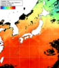 NOAA人工衛星画像:日本全域, 1日合成画像(2025/07/03UTC)