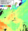 ひまわり人工衛星:神奈川県近海,12:59JST,1時間合成画像