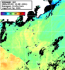 ひまわり人工衛星:神奈川県近海,22:59JST,1時間合成画像