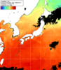 NOAA人工衛星画像:日本全域, 1日合成画像(2025/07/04UTC)