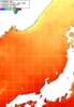 NOAA人工衛星画像:日本海, 1週間合成画像(2025/06/28～2025/07/04UTC)