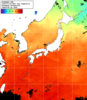NOAA人工衛星画像:日本全域, 1日合成画像(2025/07/05UTC)