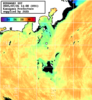 ひまわり人工衛星:神奈川県近海,23:59JST,1時間合成画像