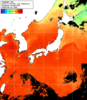 NOAA人工衛星画像:日本全域, 1日合成画像(2025/07/28UTC)