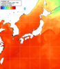 NOAA人工衛星画像:日本全域, 1週間合成画像(2025/08/02～2025/08/08UTC)
