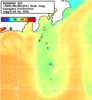 NOAA人工衛星画像:神奈川県近海, 1週間合成画像(2025/08/02～2025/08/08UTC)